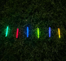 Load image into Gallery viewer, Glow stick clips x10 plus 12 glow sticks
