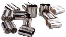Load image into Gallery viewer, 1.2x6mm double barrel copper crimps x25
