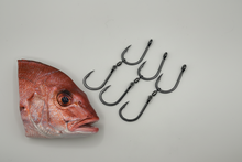 Load image into Gallery viewer, Black 7/0 SCS Twin gangs 3pc
