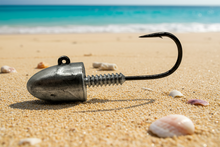 Load image into Gallery viewer, 3 1/2oz 8/0 jighead x2 pc
